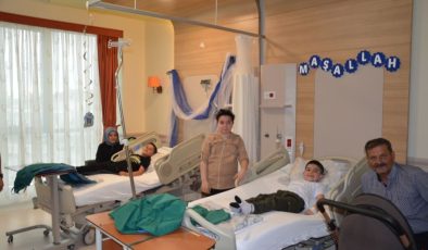 Erzurum’da 5 yıldızlı otel konforunda sünnet kliniği