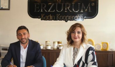 Erzurum Kadın Kooperatifi bir ilke imza attı