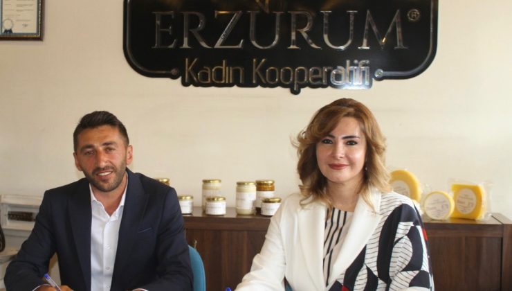Erzurum Kadın Kooperatifi bir ilke imza attı