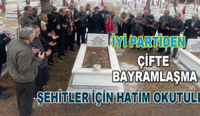 İYİ Parti Erzurum Başkanı Öğdük: “Artık Koşma Zamanı”