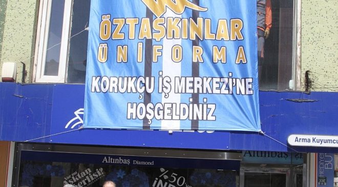 İşmerkezinde Şampiyonluk Süslemesi