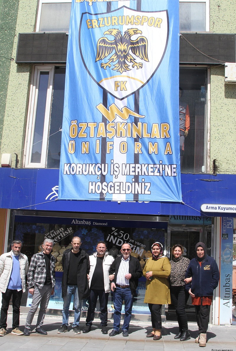 İşmerkezinde Şampiyonluk Süslemesi