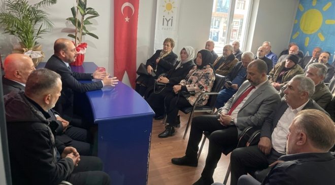 İYİ Parti Erzurum Teşkilatı Başbuğ Alparslan Türkeş’i unutmadı