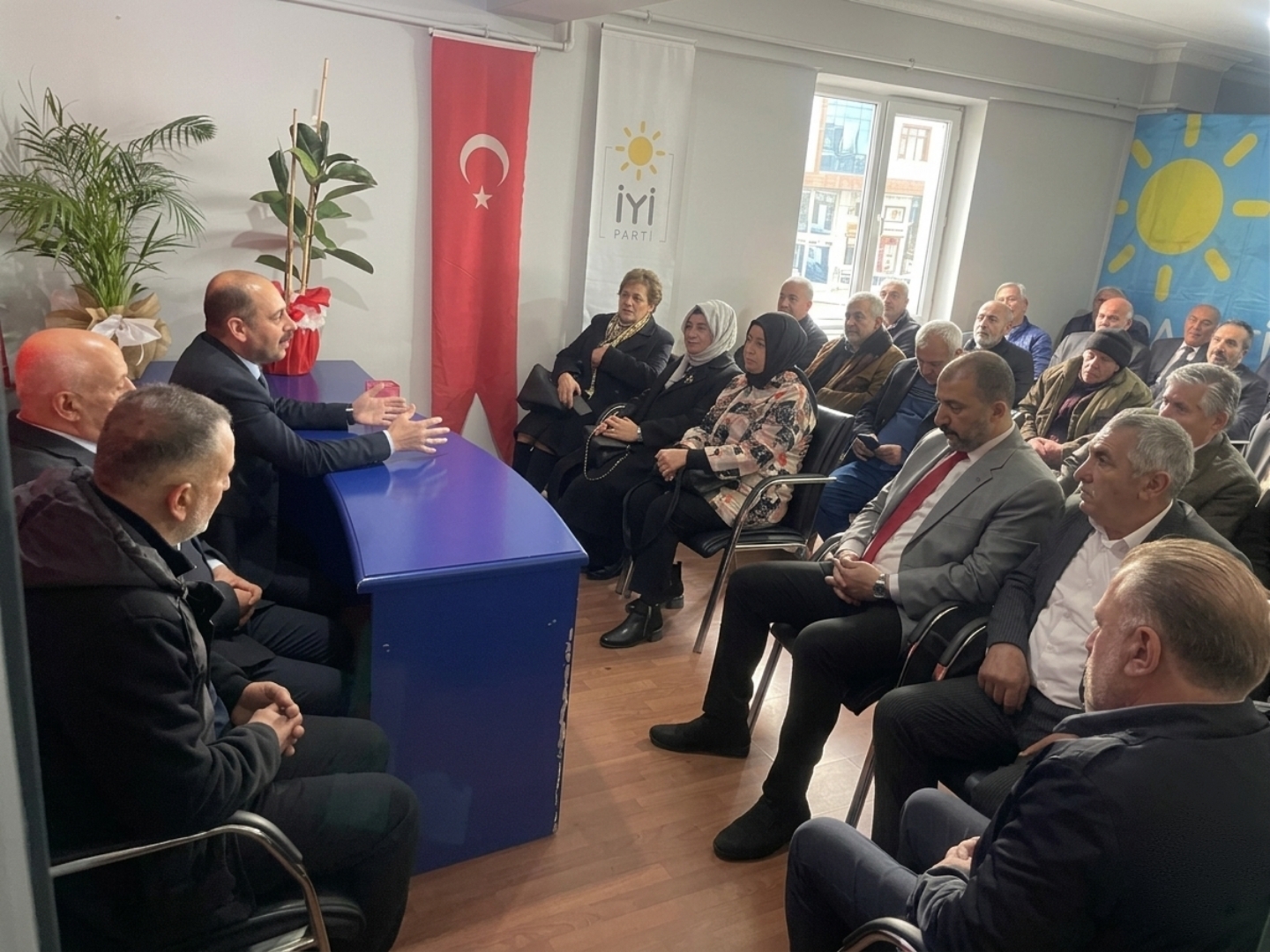 İYİ Parti Erzurum Teşkilatı Başbuğ Alparslan Türkeş’i unutmadı