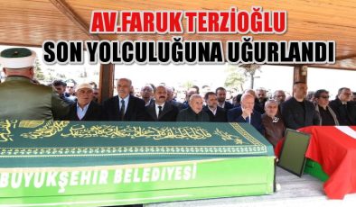 Erzurum Barosu Eski Başkanı Faruk Terzioğlu Son Yolculuğuna Uğurlandı