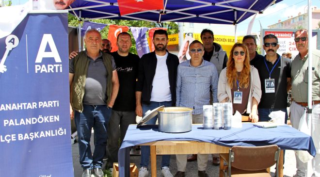 A Parti Palandöken İlçe başkanı Kayar; “Bu Ay Paylaşma ve Kardeşlik Günüdür”