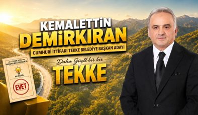 “Tekke Belediyesi için biçilmiş kaftan”: Kemalettin Demirkıran