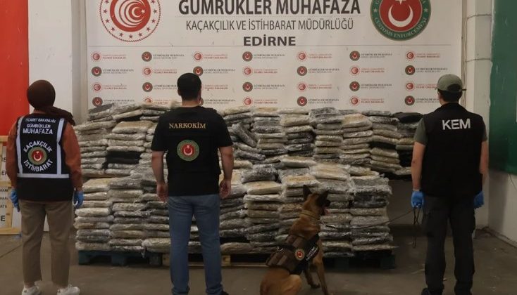 Kapıkule’de büyük uyuşturucu operasyonu