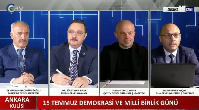 15 Temmuz’un hafızası Ankara Kulisi’nde ele alındı