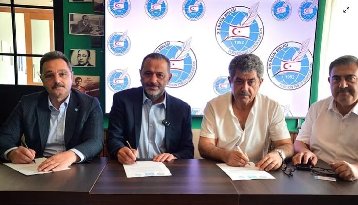 KKTC Dış Basın Birliği, TİMBİR ve TDGF arasında İş Birliği protokolü imzalandı