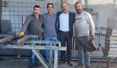 Ali Öğdük saha ziyaretlerini sürdürüyor: Esnafın gündemi geçim sıkıntısı