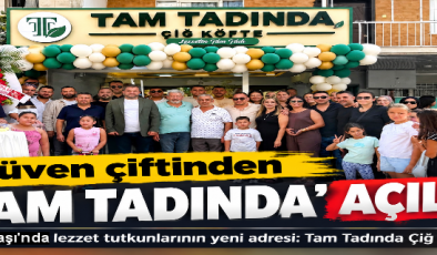 Güven çiftinden ‘Tam Tadında’ açılış
