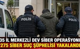 Siber suç operasyonu: 275 şüpheli yakalandı