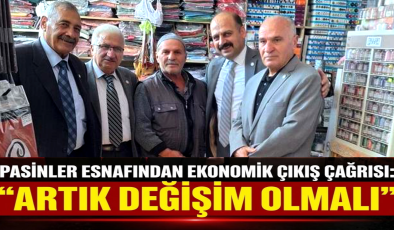Pasinler Esnafından Ekonomik Çıkış Çağrısı: “Artık Değişim Olmalı”
